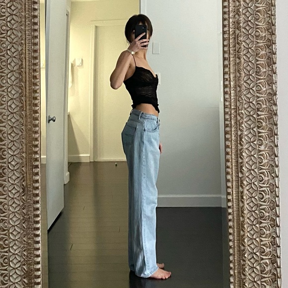 Road Rags Vintage 90s Straight Leg Jeans Size 9 - Picture 2 of 11